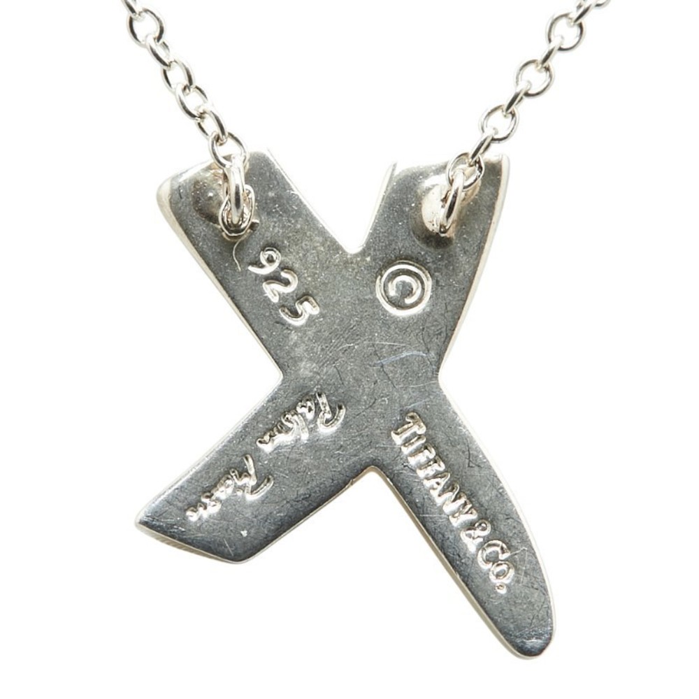 Tiffany Kiss Necklace Silver Tiffany View 3